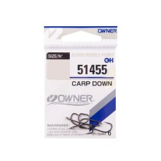 Крючки OWNER 51455 Carp Down № 6 (6шт)