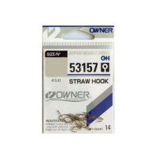 Крючки OWNER 53157 Straw Hook № 10 (14шт)