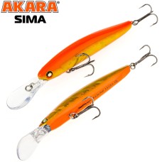 Воблер Akara Sima 90F 90mm 12gr 1.8-2.3m A86