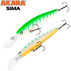 Воблер Akara Sima 90F 90mm 12gr 1.8-2.3m A97