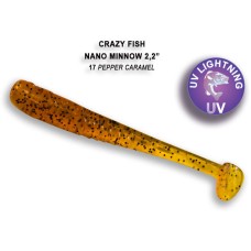 Силикон CRAZY FISH "Nano Minnow 1.6" 6-40-6 цв. 17