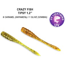 Слаг Crazy Fish Tipsy 1.2 69-30-6 цв. 1/9