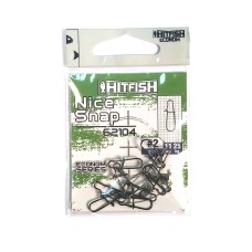 Карабин Hitfish Rolling Swivel With Nice Snap 62104 #000