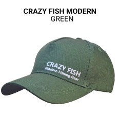 Кепка CRAZY FISH Carp цв.grey