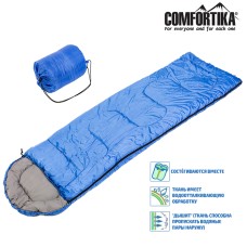 Спальный мешок Comfortika Simple SP3 200+35*75 см одеяло с подголовником -5C /+10C