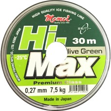 Леска Momoi Hi-Max Olive Green  30m  0.12mm 1,6kg