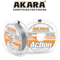 Леска Akara Action Grey 100m 0.35mm 11.5kg