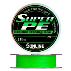 Шнур плет. SUNLINE SUPER PE 150m 0.26mm 25LB 12.5kg темно-зеленый