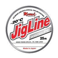 Шнур плет. MOMOI Jigline Winter PE 25m 0.06mm 4.8kg