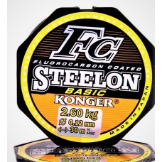 Леска Konger FC Steelon 30m 0.12mm 4.1kg