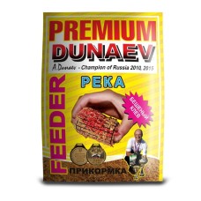 Прикорм Dunaev (серия Premium) FEEDER 1кг Река