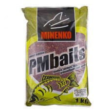 Прикорм Minenko PMbaits Carp Strawberry 1кг