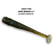 Силикон CRAZY FISH "Nano Minnow 2.2" 22-55-6 цв. 42