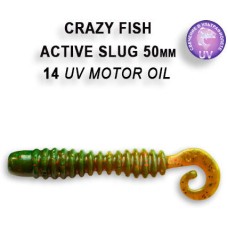 Силикон CRAZY FISH "Active Slug 2" 29-50-6 цв. 14