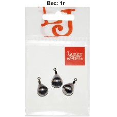 Груза Lucky John JIG RIG 1,0g (3 шт.)