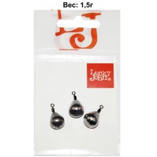 Груза Lucky John JIG RIG 1,5g (3 шт.)