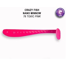 Силикон CRAZY FISH "Nano Minnow 1.6" 6-40-6 цв. 76