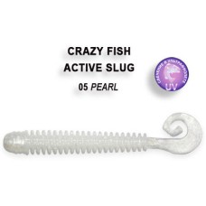 Твистер Crazy Fish ACTIVE SLUG 2,8" 2-7.1-1 цв. 5