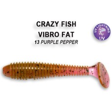 Силикон CRAZY FISH "Vibro Fat 7.1см" 1-7.1-5 цв. 13