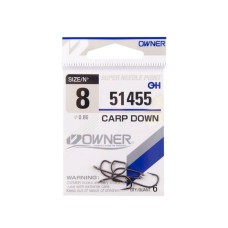 Крючки OWNER 51455 Carp Down № 4 (6шт)