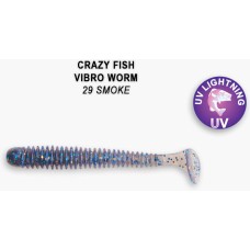 Рипер Crazy Fish Vibro Worm 2 3-50-6 цв. 29 (8шт.)