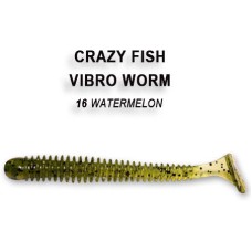 Рипер Crazy Fish Vibro Worm 2 3-50-6 цв. 16