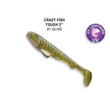 Силикон CRAZY FISH "Tough 2" 50mm 71-50-6 цв. 1