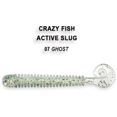 Твистер Crazy Fish ACTIVE SLUG 2,8" 2-7.1-1 цв. 7