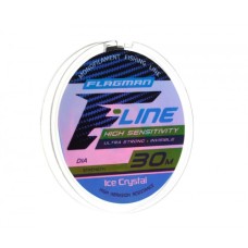 Леска Flagman Ice Fishing F-line Ice Crystal 30m 0.14mm