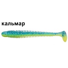 Силикон CRAZY FISH "Vibro Worm 4" 10см" 75-100-6 цв. 40d