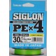 Шнур плет. SUNLINE Siglon PEx4 150m #1.7 0.223mm 30LB 13kg светло-зеленый