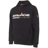 Толстовка Savage Gear Cosmo Hoodie Black Ink р. L