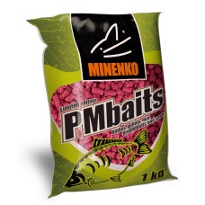 Прикорм (бойлы) Minenko PMbaits Strawberry 10mm 1кг