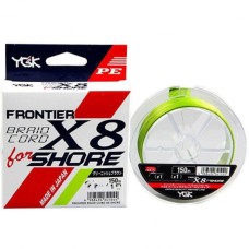 Шнур плет. YGK Frontier Braid Cord X8 for Shore 150m #1.5 0.205mm 11.3kg (1М)