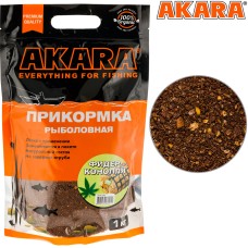 Прикорм Akara Premium Organic 1.0 кг Фидер-Конопля