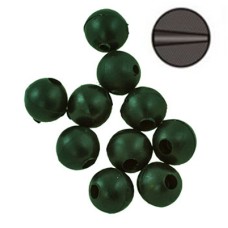 Бусина-отбойник Nautilus Bead with tapered hole 6*2мм Green (10шт)