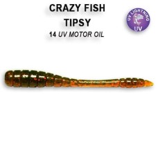 Слаг Crazy Fish Tipsy 2 9-50-6 цв. 14 (8 шт.)