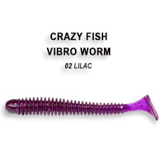 Рипер Crazy Fish Vibro Worm 2 3-50-6 цв. 2