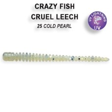 Силикон CRAZY FISH "Cruel Leech" 2.2" 8-55-6 цв. 40