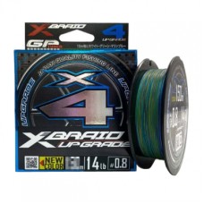 Шнур плет. YGK "X-Braid Upgrade X4" 180m #0.8 0.148mm 14LB 6.4kg мультик.