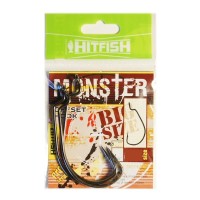 Крючки HITFISH Monster Offset Hook № 6/0 (4шт.)