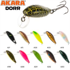 Воблер Akara Dorr 30F 30mm 2gr 0-0.3m A200