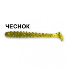 Силикон CRAZY FISH "Vibro Worm 5см" 3-5-5 цв. 1