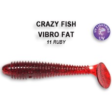 Силикон CRAZY FISH "Vibro Fat 7.1см" 1-7.1-3 цв. 11