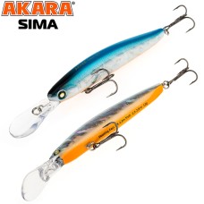 Воблер Akara Sima 90F 90mm 12gr 1.8-2.3m A82