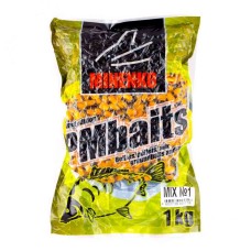 Прикорм (зерновая смесь) Minenko PMbaits MIX №1 Natural Crushed 1кг