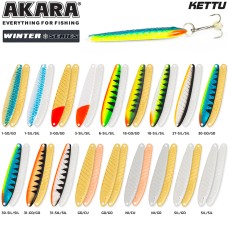 Блесна Akara Ice Kettu 50 7gr 3-Go/Go