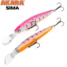 Воблер Akara Sima 90F 90mm 12gr 1.8-2.3m A162