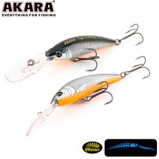 Воблер Akara Top Trolling 75F 75mm 12gr 2-4m A15