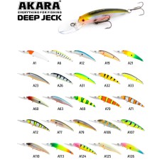 Воблер Akara Deep Jeck 90F 90mm 12gr 3-3.5m A6